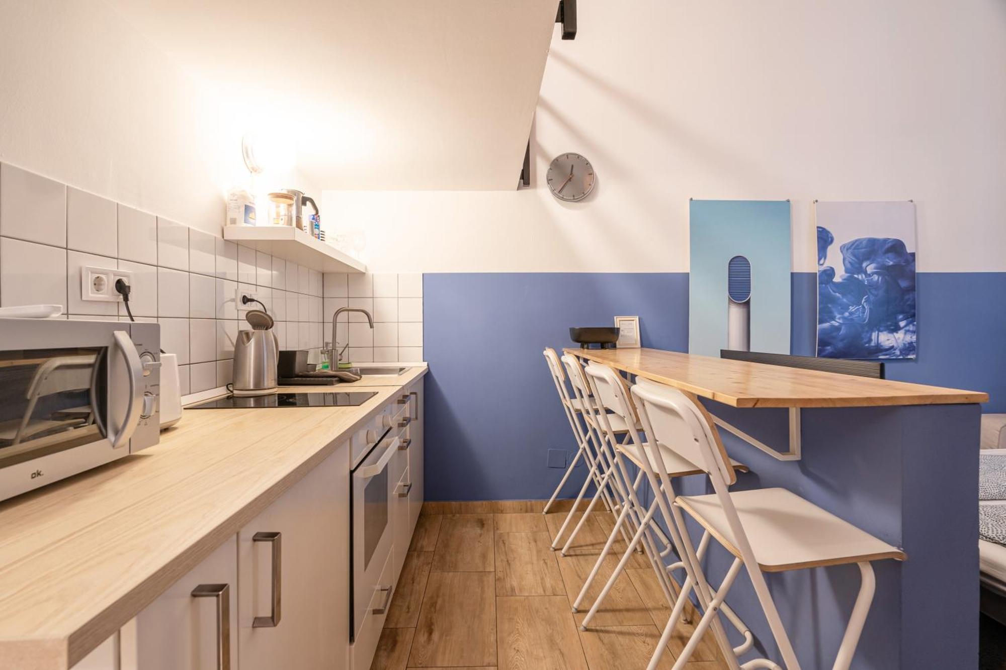 Cosy Studio In Central Party District W41 Blue 布达佩斯 外观 照片